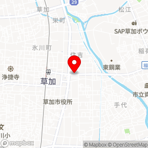 三井のリパーク 草加中央2丁目第2の地図