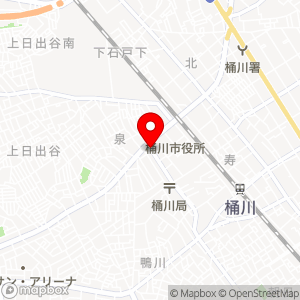 三井のリパーク 桶川泉1丁目の地図