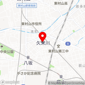 大栄パーク 久米川第2の地図