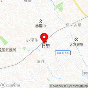 三井のリパーク 七里駅前の地図