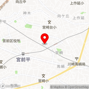 三井のリパーク 宮前平3丁目の地図