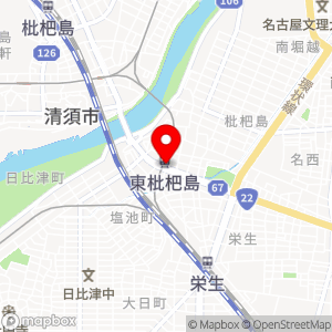 名鉄協商パーキング 東枇杷島駅前第2の地図
