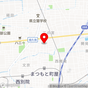 アルビス 大願寺店の地図