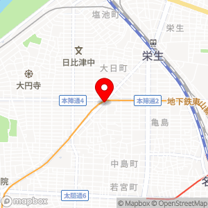 名鉄協商パーキング 本陣駅前第4の地図
