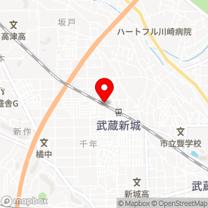 まいばすけっと 武蔵新城駅前店の地図