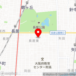 名鉄協商パーキング 大阪長居東1丁目第2の地図