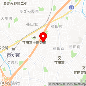 東洋CARMAX 荏田西の地図