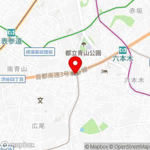 ローソン 西麻布四丁目店の地図