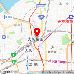 ローソン HB 阪急梅田3階西店の地図