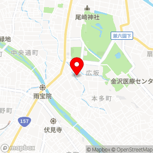 名鉄協商パーキング 金沢柿木畠の地図