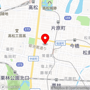 ナイスパーキング 瓦町-46の地図