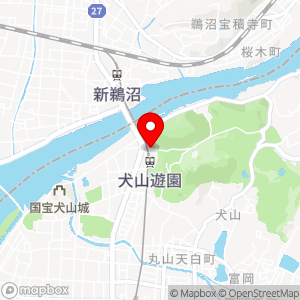 名鉄協商パーキング 犬山遊園駅前の地図