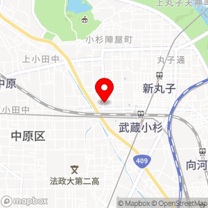 三井のリパーク パークシティ武蔵小杉ザ ガーデンWESTの地図