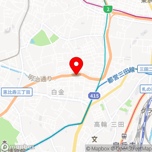 ローソン 港白金店の地図