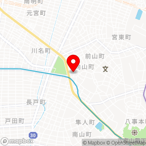 いずみパーキング 山中町の地図