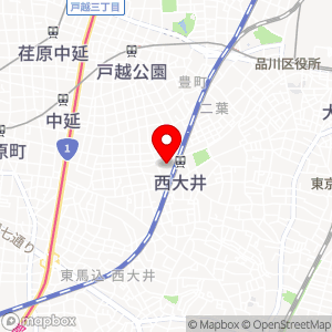 三井のリパーク 西大井6丁目第2の地図