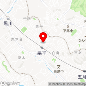 小田急パーキング 栗平第2の地図