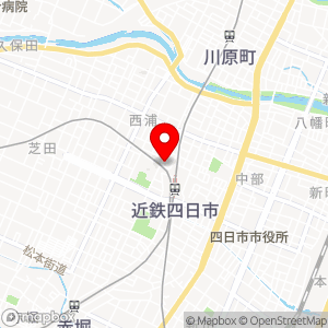 名鉄協商パーキング 四日市西浦一丁目第2の地図