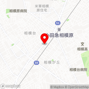 コインパーク デニーズ座間店の地図