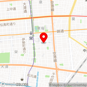 三井のリパーク 栄第12の地図