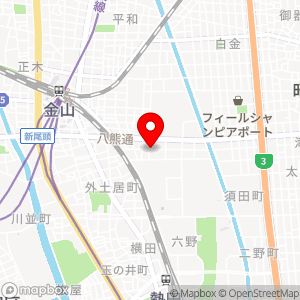 名鉄協商パーキング 沢下町の地図