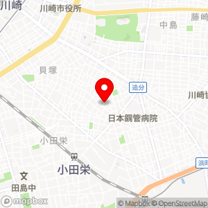 ナビパーク 川崎大島上町第1の地図