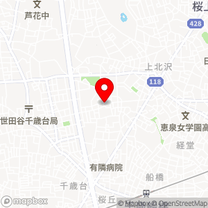 タイムズ 世田谷船橋第6の地図