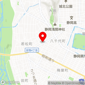 ローソン 静岡安西二丁目の地図