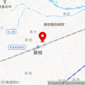 名鉄協商パーキング 藤枝駅北の地図