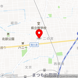デポ 福井二の宮店の地図