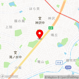 ヤマナカ 滝ノ水店の地図