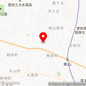 名鉄協商パーキング 月見坂町の地図