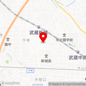 ナビパーク 新城第2の地図