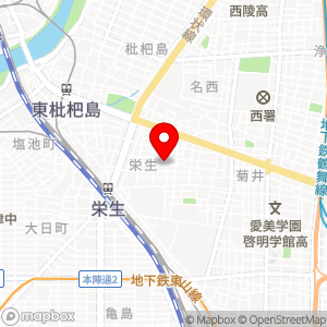 セブン-イレブン 名古屋栄生1丁目店の地図