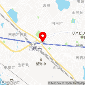 あなぶきパーク 明石松の内の地図