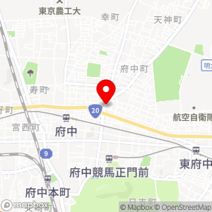 コインパーク 府中緑町1丁目の地図