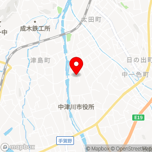 ローソン 中津川かやの木店の地図