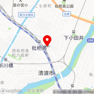 名鉄協商パーキング 枇杷島駅前東の地図