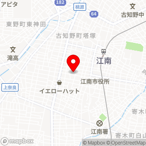 ファミリーマート 江南赤童子店の地図