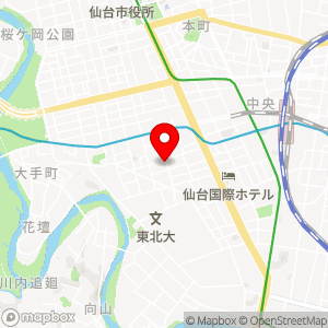 セブンイレブン 仙台一番町1丁目の地図