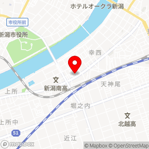 セブン-イレブン 新潟幸西店の地図