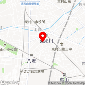 スペース24 チケパ 久米川駅前第2の地図