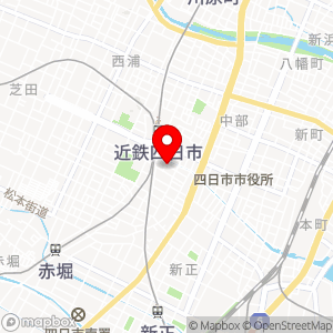 名鉄協商パーキング 近鉄四日市駅南の地図