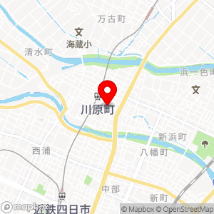三交の駐ing 川原町駅前の地図
