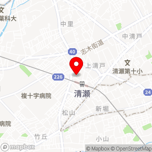 東洋CARMAX 清瀬駅前の地図