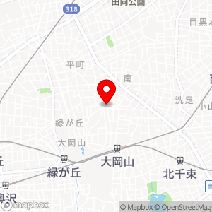 まいばすけっと 大岡山1丁目店の地図