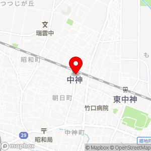 SANパーク 中神 2の地図