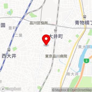 三井のリパーク 大井4丁目第2の地図