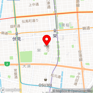 サウナ＆カプセルホテル ウェルビー栄の地図