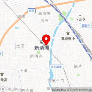 名鉄協商パーキング 新清洲駅前の地図